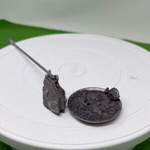 Pewter Fish Candle Snuffer